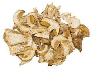 Dried cep mushrooms