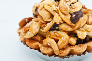 Dessert made from cashew nuts