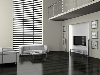 Living room 3D