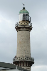 Lighthouse in Warnemunde