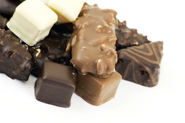 various chocolate