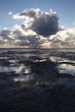reflets &agrave; mar&eacute;e basse