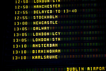 Dublin timetable