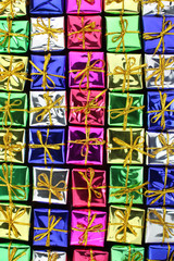 Texture de cadeaux