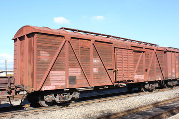 cargo train shot