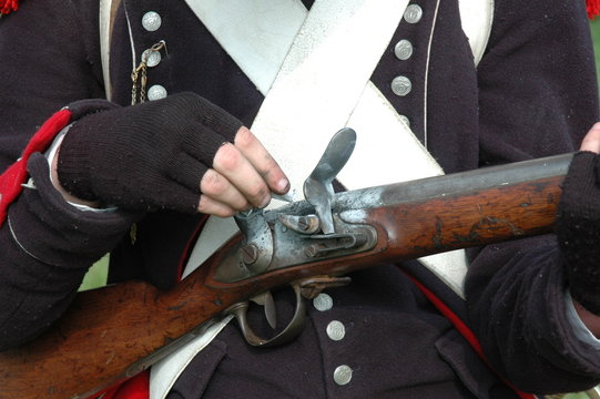 fusil de soldat de napoleon