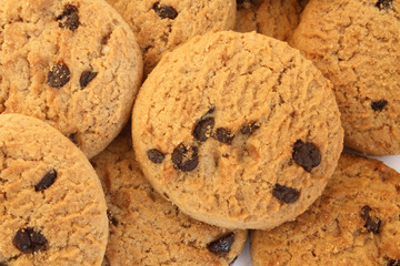 çikolatalı kurabiyeler