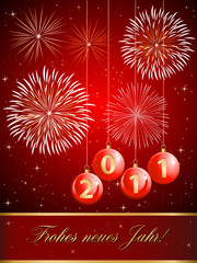 Feuerwerk 2011 - Frohes neues Jahr!