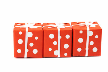 presents isolated on white