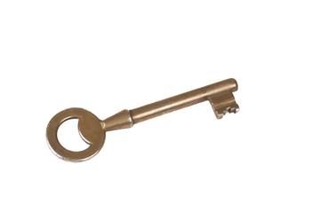 Antique gold key
