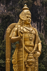 Lord Murugan, God of War, Batu Caves, Kuala Lumpur, Malaysia