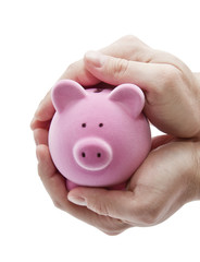 Protect your money. Clipping path included.