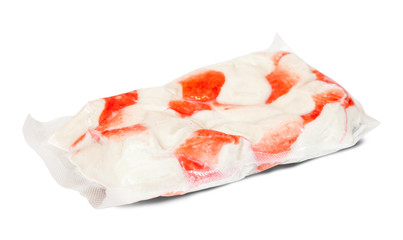 packaged crab meat