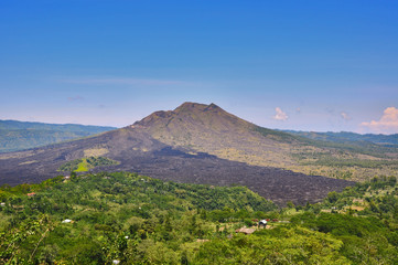 Active volcano Batur