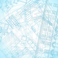 Abstract architectural background