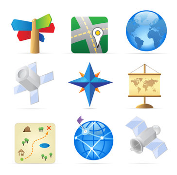 Icons for navigation