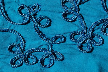 Ornament on fabric