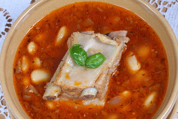 zupa fasolowa