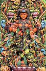 Obraz premium Hindu Goddess Lakshmi