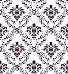 seamless damask pattern