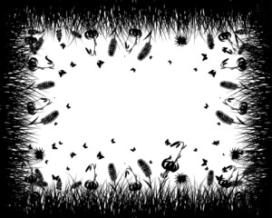 meadow silhouettes