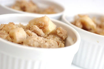 Apple crumble