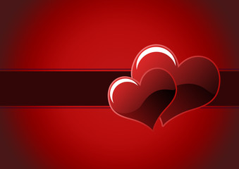 two hearts wallpaper