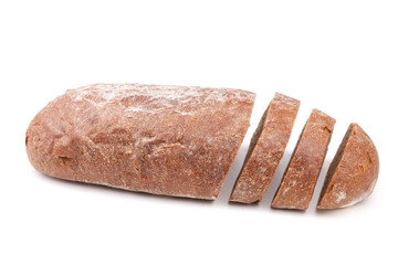 Sliced brown bread