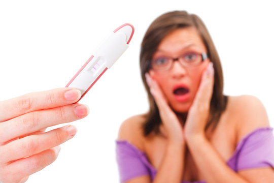 Baby positive - scared - pregnancy test