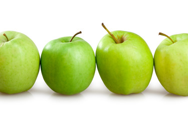 green apples