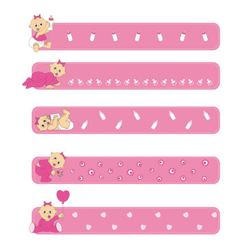 Banners beb&eacute; ni&ntilde;a