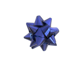 blue bow
