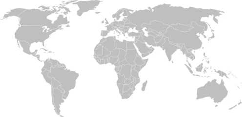 Store enrouleur Carte du monde World map