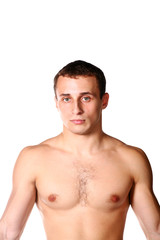 Fototapeta premium handsome guy face