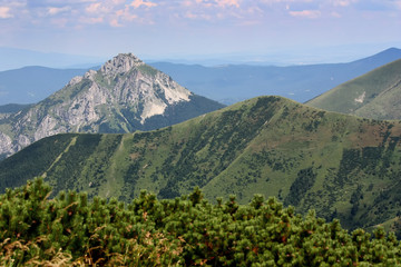 Mountains in Slovakia (Central Europe)