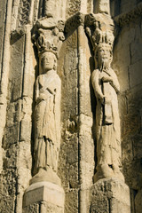 Romanesque statue-column - Church of San Martin, Segovia