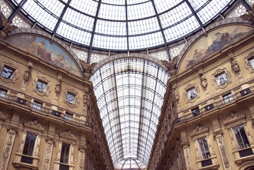 Galleria Vittorio Emanuele in Milano - dettaglio