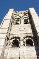 Avila Cathedral, gothic belfry - Spain
