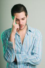 Thinking man