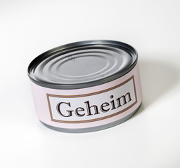 Geheim mot en boite f&eacute;minine