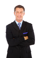 businessman isolated on white bacground