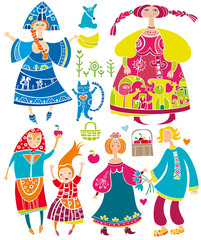 Russian cartoon characters