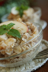 Apple crumble