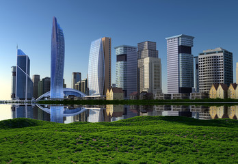 Fototapeta premium Modern city