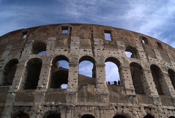 Obraz premium Cielo sul Colosseo