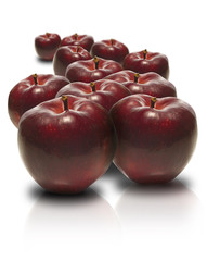 red apples