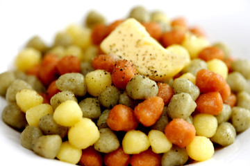 Tricolour Baby Gnocchi