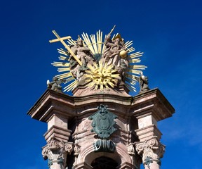 Banska Stiavnica - Holy Trinity column - detail