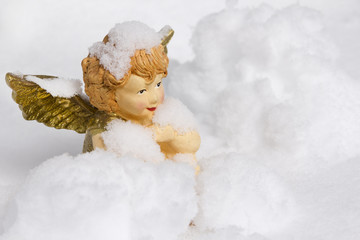 Weihnachtsengel - wolkig