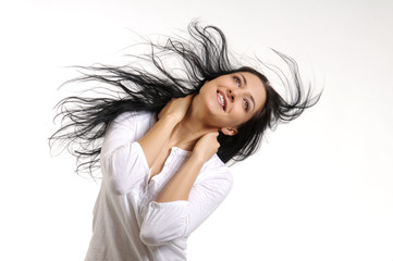 Naklejka premium Attractive Girl